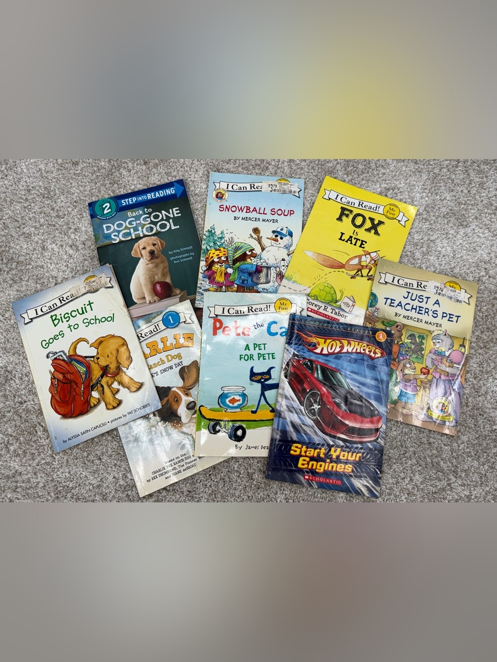 Beginner Reader I Can Read Children's Book Bundle Lot of 8